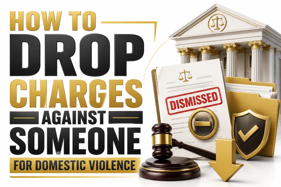 How To Drop Charges Against Someone For Domestic Violence